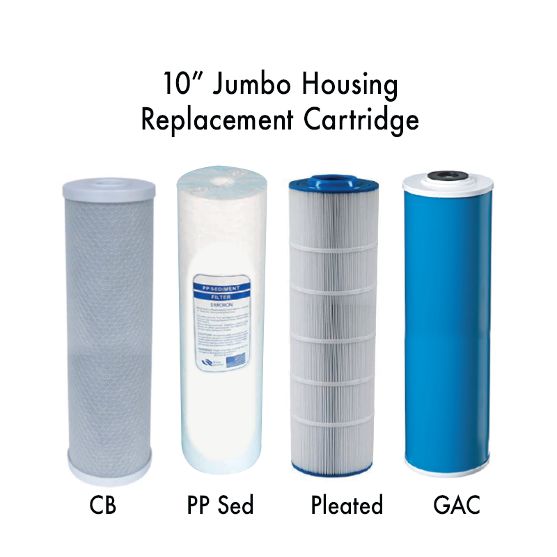 10" Jumbo Housing Filter Replacement Cartridge