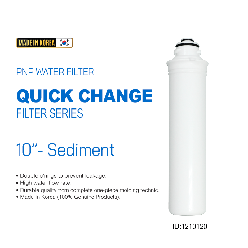 PNP Water Filter Replacement Cartridges - 10" inches