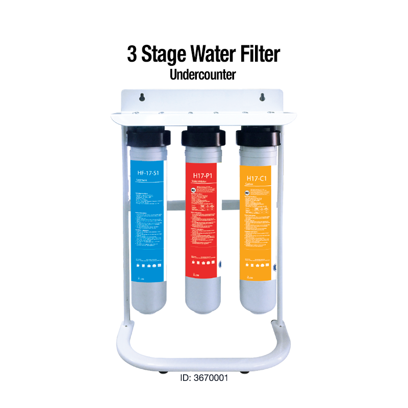 FPUS-S3L-125-PGM 3 Stage Water Filter