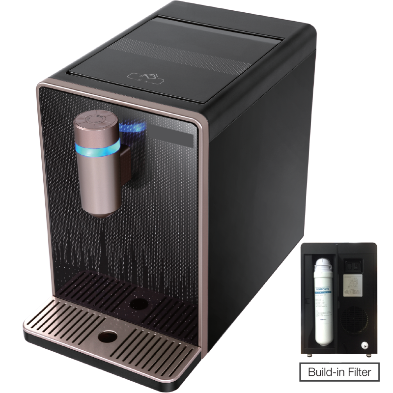 T2 (Black) Instant Hot Water Purifier (Hot & Cold)