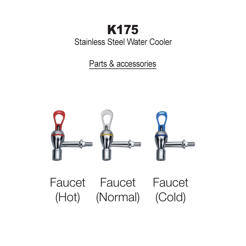 K175 (Hot, Normal & Cold) Stainless Steel Water Cooler