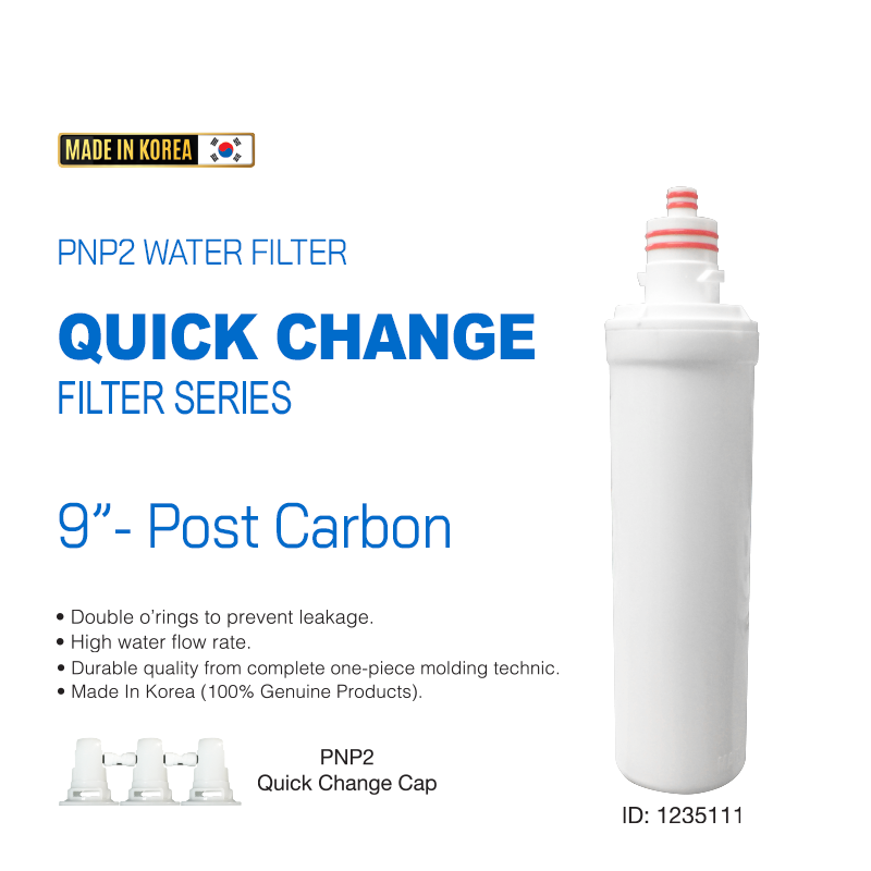 PNP2 Water Filter Replacement Cartridges - 9" inches
