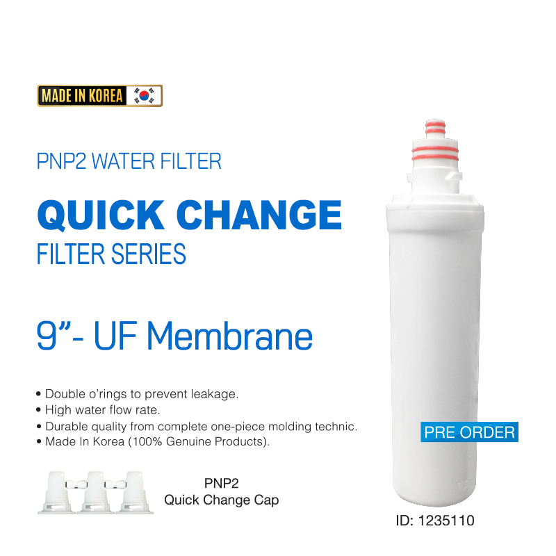 PNP2 Water Filter Replacement Cartridges - 9" inches