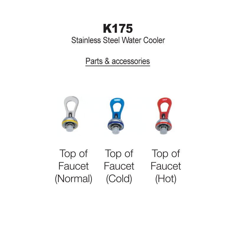 K175 (Hot, Normal & Cold) Stainless Steel Water Cooler