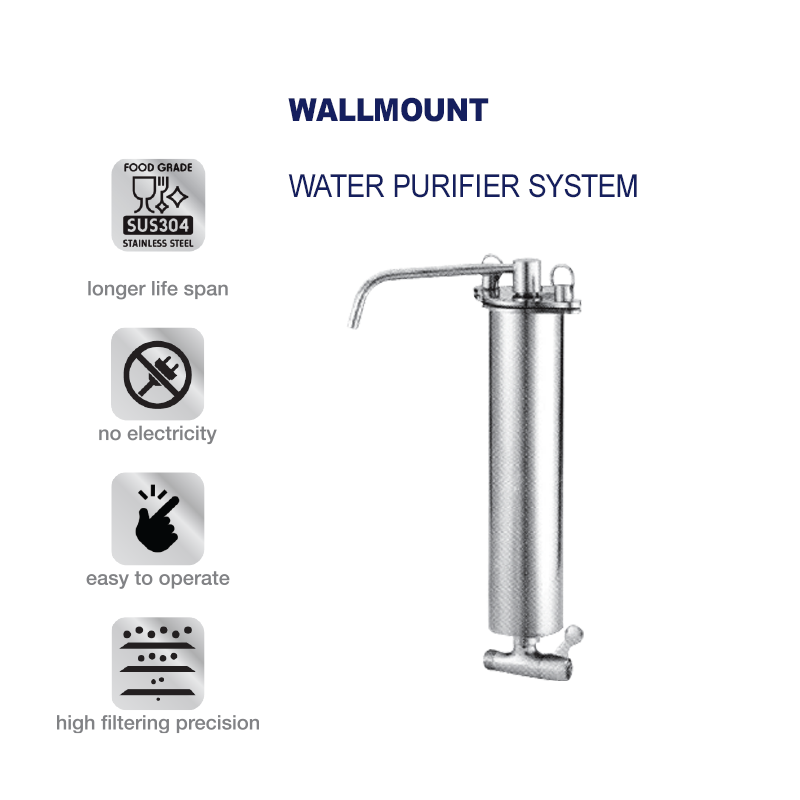 0088-B Wall Mount Water Purifier System