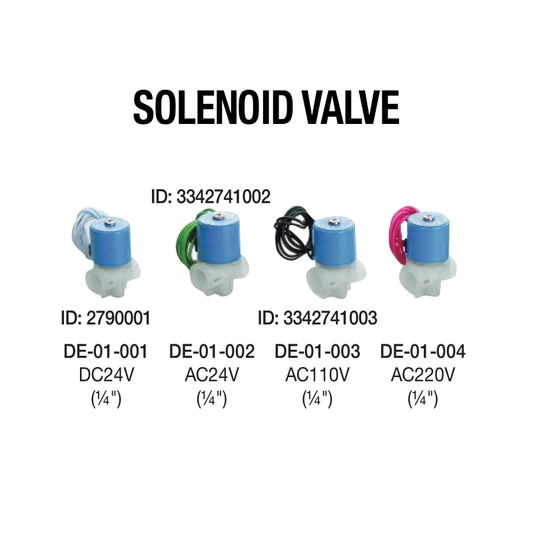 Solenoid Valve 001-004 (1/4")