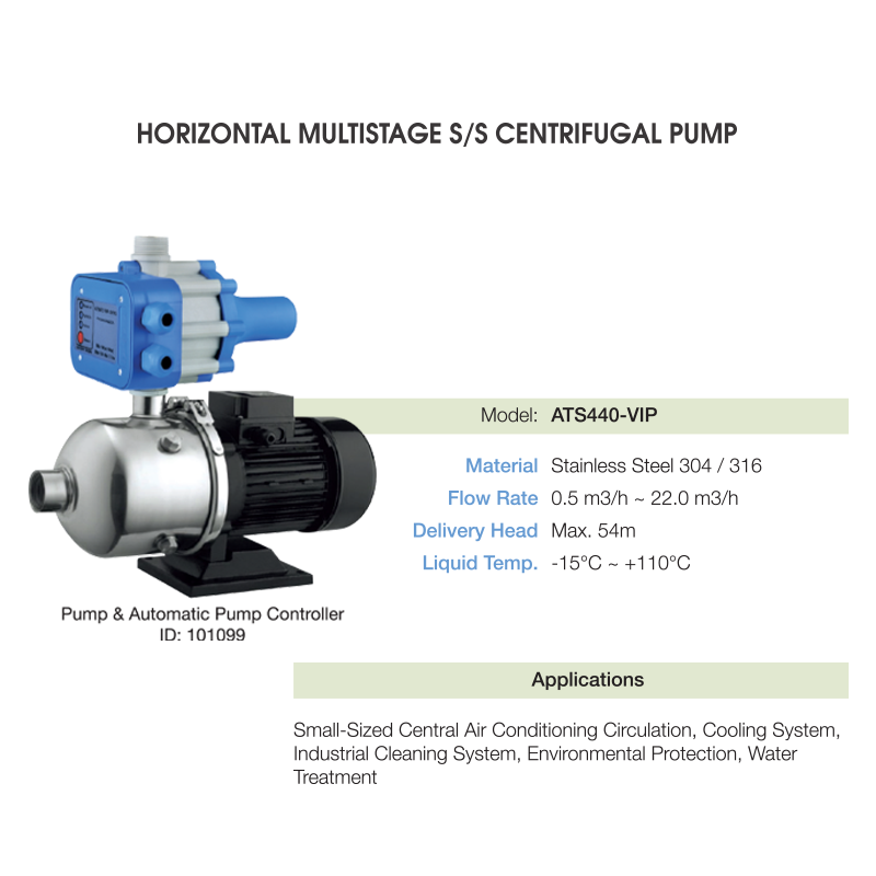 Standard Type Pump/ Pump & Automatic Pump Controller