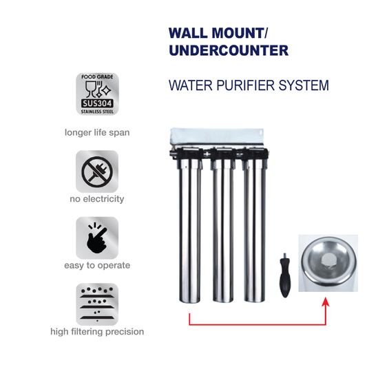 B3 Water Purifier System (SS304 Material)