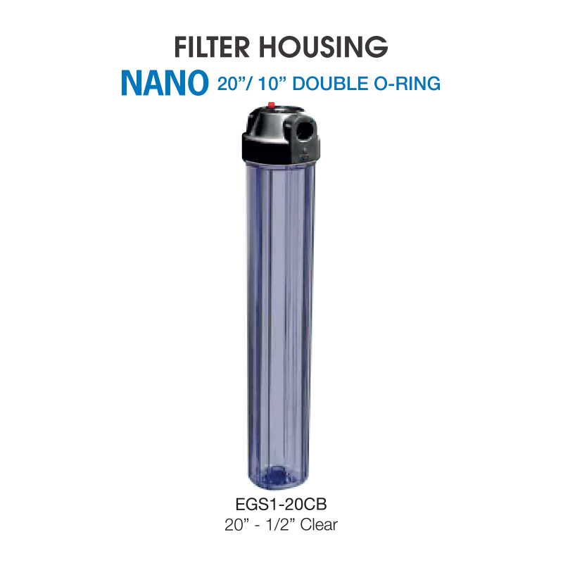 NANO 20" Double O-Ring Housing Filter