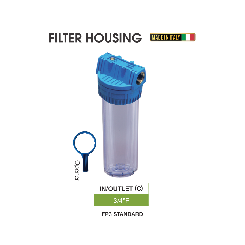 FP3 Standard Housing Filter Filter Man Supply