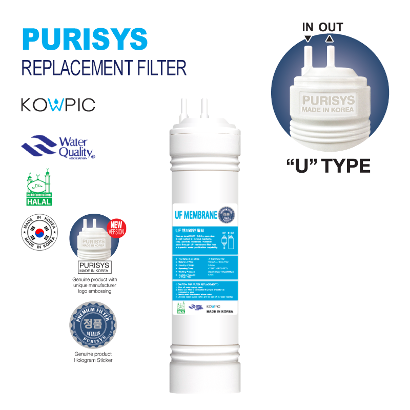 PURISYS 10" U Type Replacement Filter