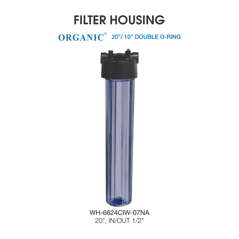 Organic 20" Double O-Ring Housing Filter
