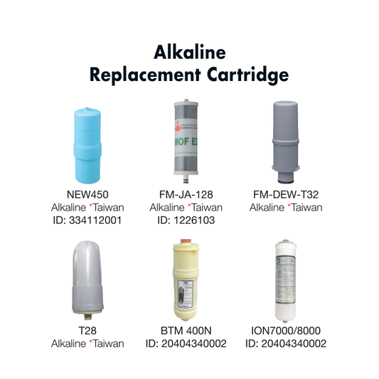Alkaline Filter Replacement Cartridge