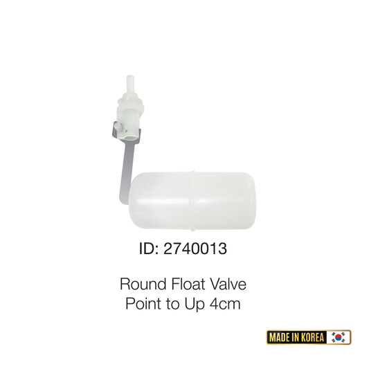 Round Float Valve Point to Up 4cm ⬆️