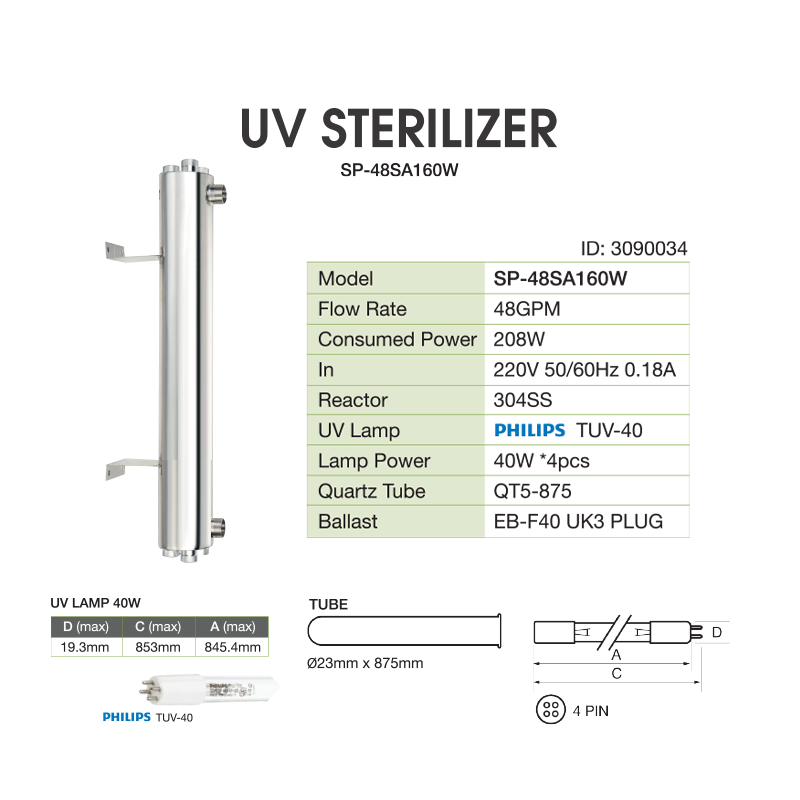 UV Sterilizer SP Series
