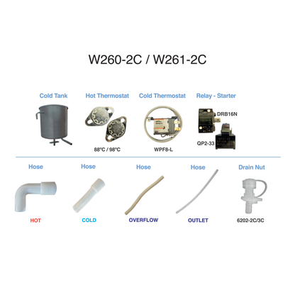 Parts & Accessories - (W260-2C/ W261-2C)